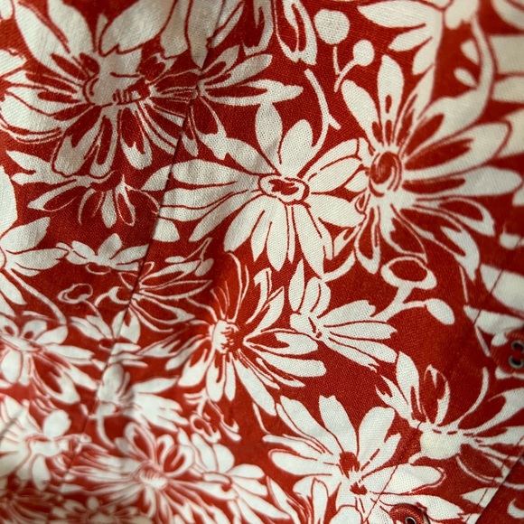 Linen Blend Madewell Mini Dress - Picture 6 of 7